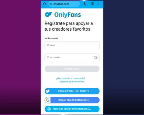 entrar a onlyfans desde mi celular|Como Entrar A Onlyfans Desde Mi Celular